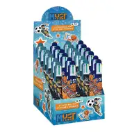 Luna: Must Team Kugelschreiber mit Jungenmotiven, 6 Farben, verschiedene Ausführungen, 1 Stück