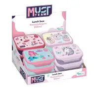 Luna: Must Team Mädchens Kunststoff-Brotdose, verschiedene Ausführungen, 800 ml, 1 Stück