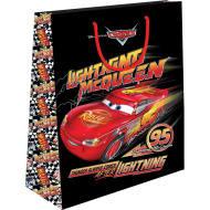 Luna: Riesige Geschenktasche mit Cars‑Motiv, in zwei Varianten, 1 Stück, 33×45×12 cm