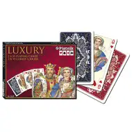 Luxus-Rommé-Karten - Luxury 2x55 Blatt - Piatnik
