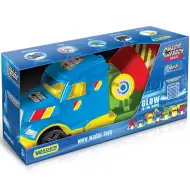 Magic Truck: Betonmischer mit fluoreszierenden Lampen 60cm - Wader