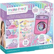 Make It Real: Bunte Perlen-Waschmaschine Armbänder-Set
