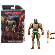 Masters of the Universe: Die Beschützer des Universums – Men-At-Arms, gepanzerte Actionfigur mit Zubehör, 16,5 cm – Mattel