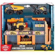 Micro-Baustelle mit 3 Baumaschinen - Dickie Toys