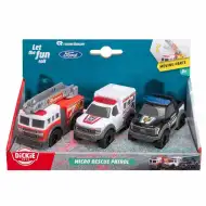 Mikro-Rettungsfahrzeuge in verschiedenen Ausführungen 1/64 – Dickie Toys