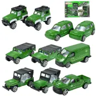 Militär: 10-teiliges Militärfahrzeug-Set