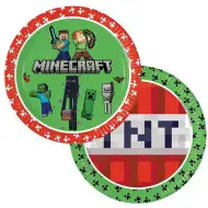 Minecraft 8-teiliges Pappteller-Set 23cm