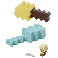 Minecraft: Enthülle Aranyszőke Hajós Minifigur in einem schwertförmigen gelben Behälter - Mattel