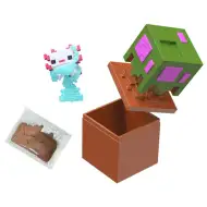 Minecraft Reveal Minifigur im Aufbewahrungswürfel – Eiche – Mattel