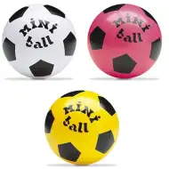 MiniBall Fußballmuster Gummiball 14cm in verschiedenen Varianten