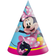 Minnie-Maus-Partyhüte, 6er-Set