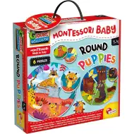 Montessori: Tierbabys Puzzle 42-teiliges Set - Lisciani