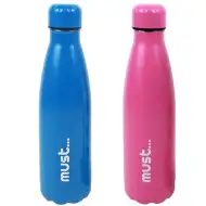 Must... Doppelwandige Metallflasche 500ml in zwei Varianten