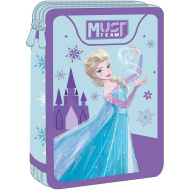 Must-have: gefülltes, zweistöckiges Federmäppchen mit Frozen-Motiv 15 x 5 x 21 cm