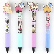 Nebulo: Darling Dogs Gelstift mit Hundemuster, radierbar, Druckmechanik, verschiedene Ausführungen, 1 Stück