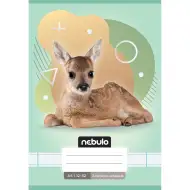 Nebulo: Geheftetes liniertes Heft für die 3. Klasse A5 12-32 Tiere - Reh