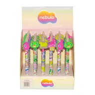 Nebulo: Gelstift mit Druckknopf, radierbar, Mushroom Forest, verschiedene Ausführungen, 1 Stück