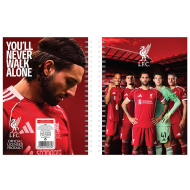 Nebulo: Liverpool Spiralheft, liniert, 70 Blatt, A5, 1 Stück