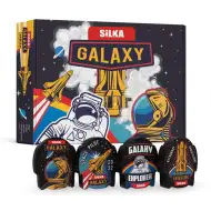 Nebulo: Silka Radiergummi - Galaxie-Muster 1 Stk