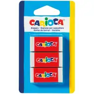 Papierhüllen-Radiergummi 3er-Set - Carioca