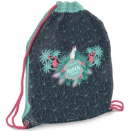 Pink Flamingo Turnbeutel Sporttasche
