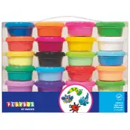 PlayBox: 24-teiliges lufttrocknendes Knetset