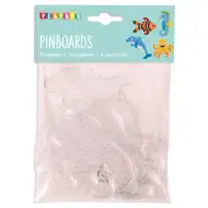 PlayBox: 5 mm MIDI bügelbare Perlenplatte – Wassertiere 4er-Set