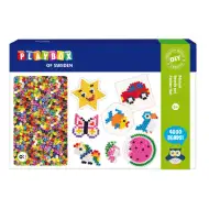 PlayBox: 5mm MIDI bügelperlen Set mit 4000 Stück