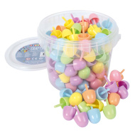 PlayBox: Buntes Mosaik-Set, 125-teilig, mit 20-mm-Noppen im Eimer