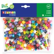 PlayBox: Go Green 9mm XL MAXI bügelbare Perlen 500 Stück in lebendigen Farben