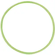 PlayBox: Hula-Hoop-Reifen 60 cm, grün