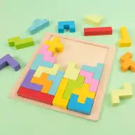 PlayBox: Pentomino, 12-teiliges Holzpuzzle