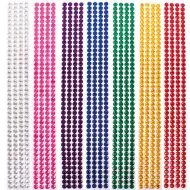 PlayBox: Selbstklebende bunte Strasssteine 1176 Stück 8mm