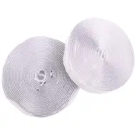 PlayBox: Weißes, selbstklebendes Klettband auf Rolle, 20mm x 5m