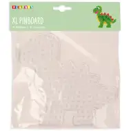 PlayBox: XL Dinosaurier-Bügelperlen-Steckplatte, 1 Stück