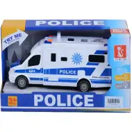 Polizeibus mit Licht und Sound
