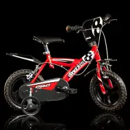 Pro rotes Kinderfahrrad in Größe 12 - Dino Bikes Fahrrad