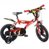 Pro rotes Kinderfahrrad in Größe 14 - Dino Bikes Fahrrad