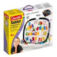 Quercetti: Magnetische Tafel Buchstaben + Zahlen