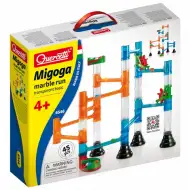 Quercetti: Migoga Transparente Kugelbahn 45-teilig