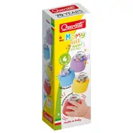 Quercetti: Momy Soft 4-teiliges weiches Rassel-Baustein-Set