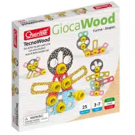 Quercetti: Techo Formen und Gestalten Holzbauspiel