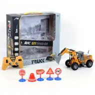 RC-Bagger ferngesteuertes Arbeitsfahrzeug mit 5 Funktionen 1/30