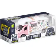 RC ferngesteuertes Essenslieferauto mit Licht 27MHz 1/32
