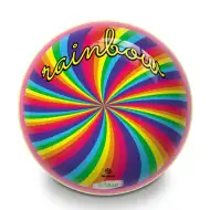 Rainbow Bioball Gummiball 23cm - Mondo Toys