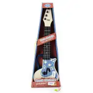 Rock-Ukulele mit Plektrum
