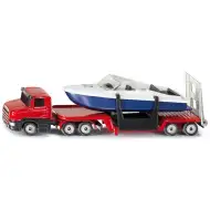 SIKU LKW mit Motorboot Spielset 1/87