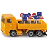 SIKU Scania LKW mit Schildern 1/87