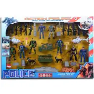 SWAT-Polizeispielzeugfigurenset