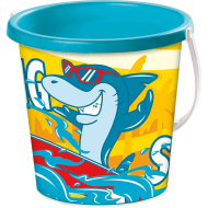 Sandkasteneimer mit Surfer-Hai-Motiv - Mondo Toys